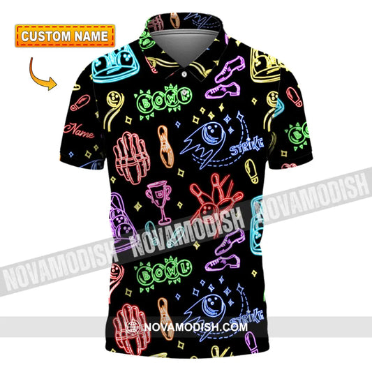 Unisex Shirt - Custom Bowling Strike Shirt T-shirt