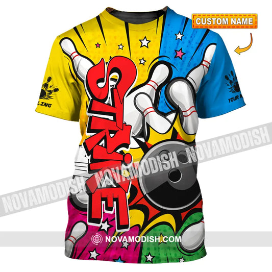 Unisex Shirt - Custom Bowling Shirt - T-shirt