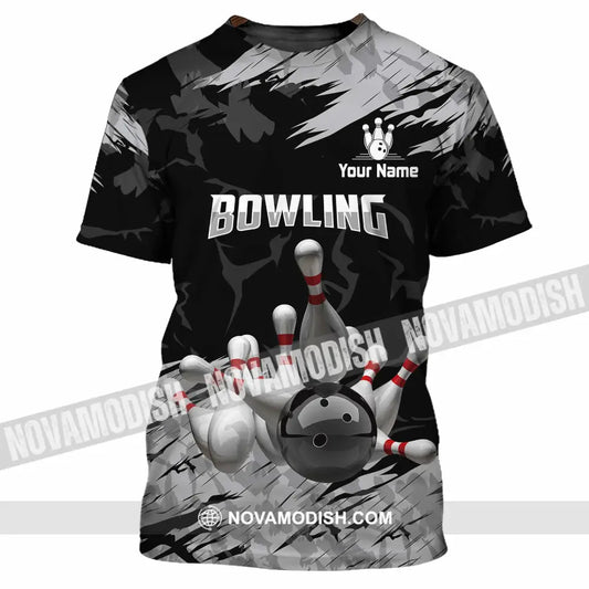 Unisex Shirt - Custom Bowling Shirt - T-Shirt / S - T-shirt