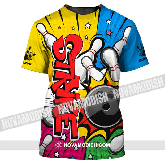 Unisex Shirt - Custom Bowling Shirt - T-Shirt / S - T-shirt