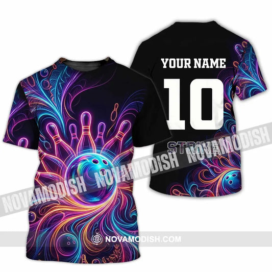 Unisex Shirt - Custom Bowling Shirt - T-Shirt / S - T-shirt