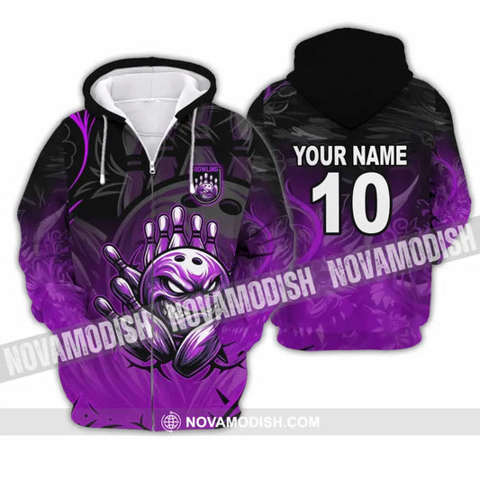 Unisex Shirt - Custom Bowling Shirt - Zipper Hoodie / S - T-shirt