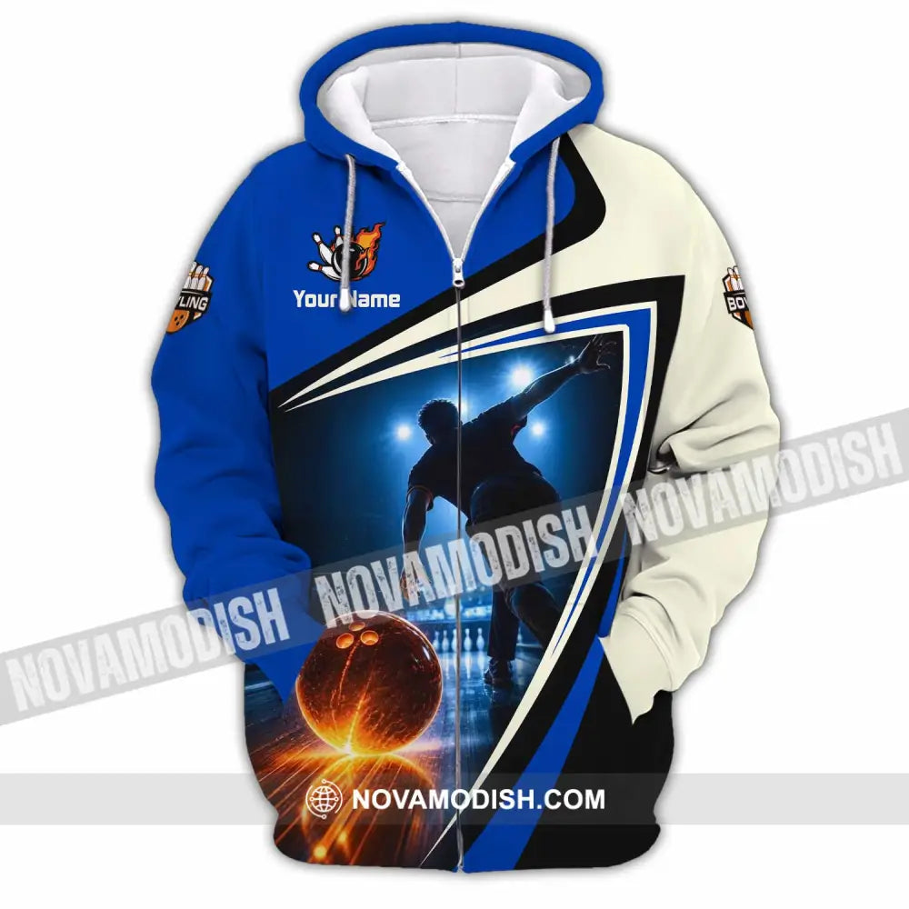 Unisex Shirt - Custom Bowling Shirt - Zipper Hoodie / S - T-shirt