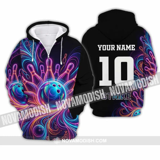 Unisex Shirt - Custom Bowling Shirt - Zipper Hoodie / S - T-shirt