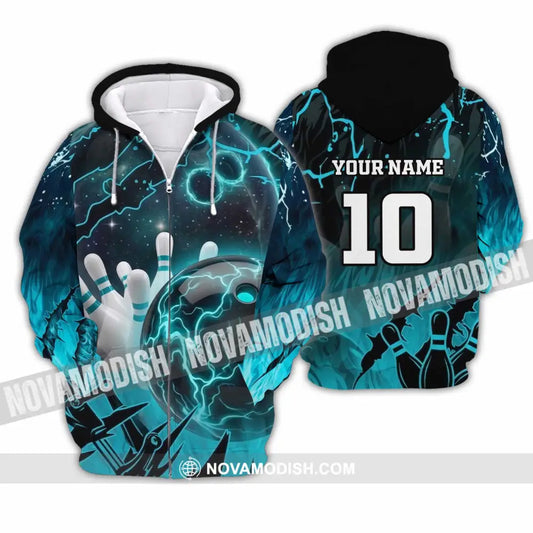 Unisex Shirt - Custom Bowling Shirt - Zipper Hoodie / S - T-shirt