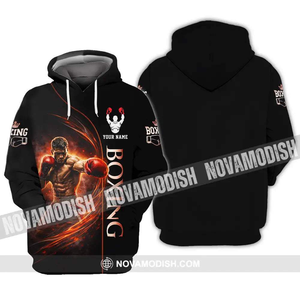 Unisex Shirt - Custom Boxing 3D Shirt - Hoodie / S - T-shirt