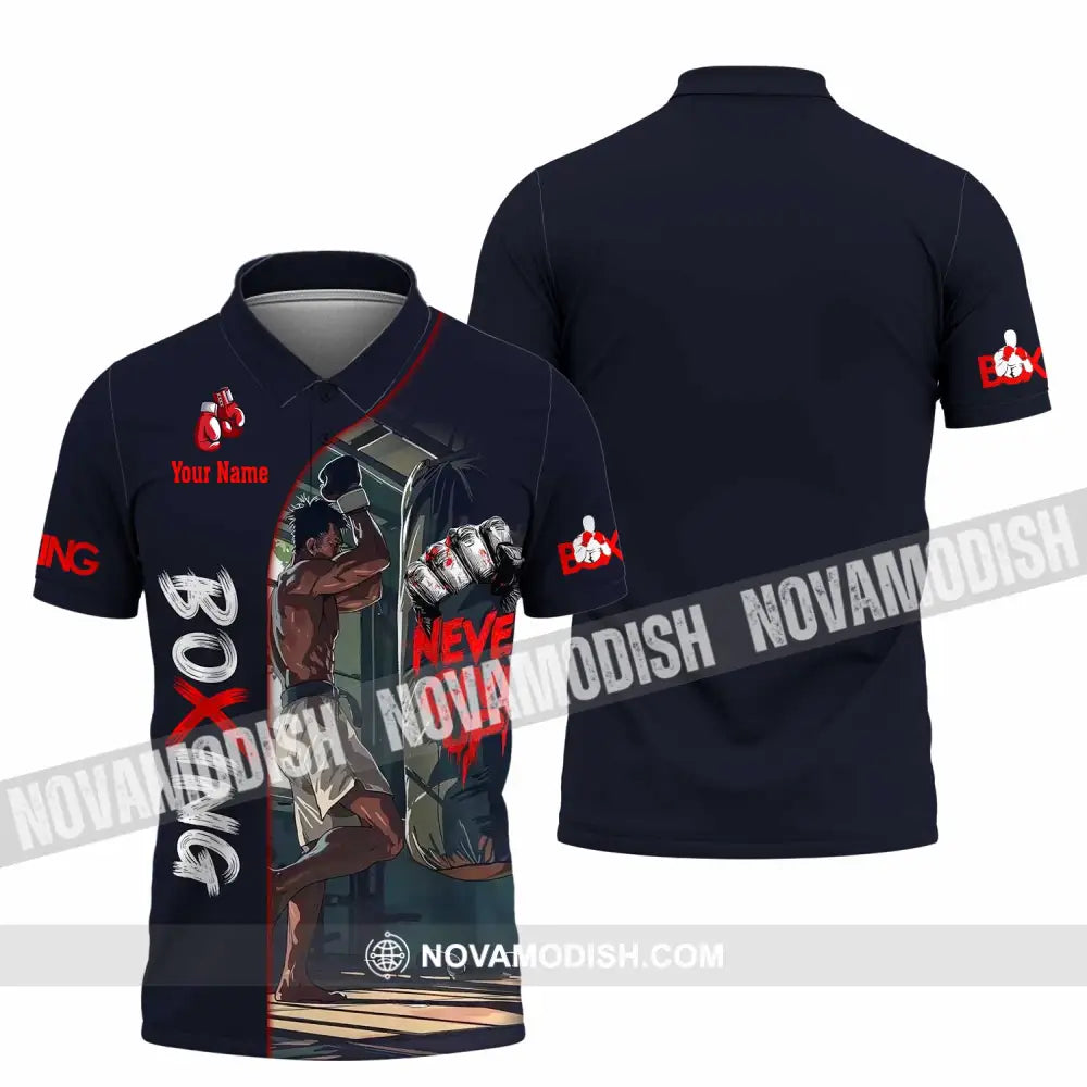 Unisex Shirt - Custom Boxing 3D Shirt Polo Shirt / S T-shirt