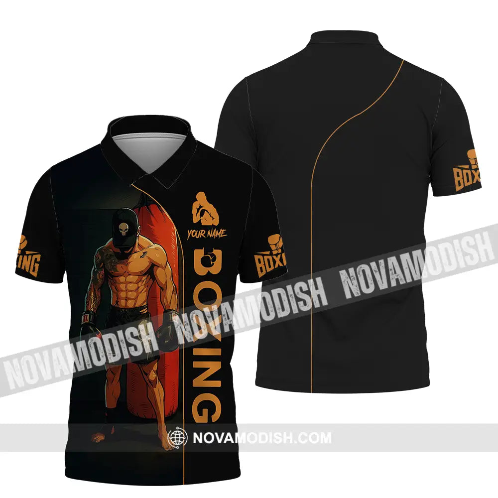 Unisex Shirt - Custom Boxing 3D Shirt Polo Shirt / S T-shirt