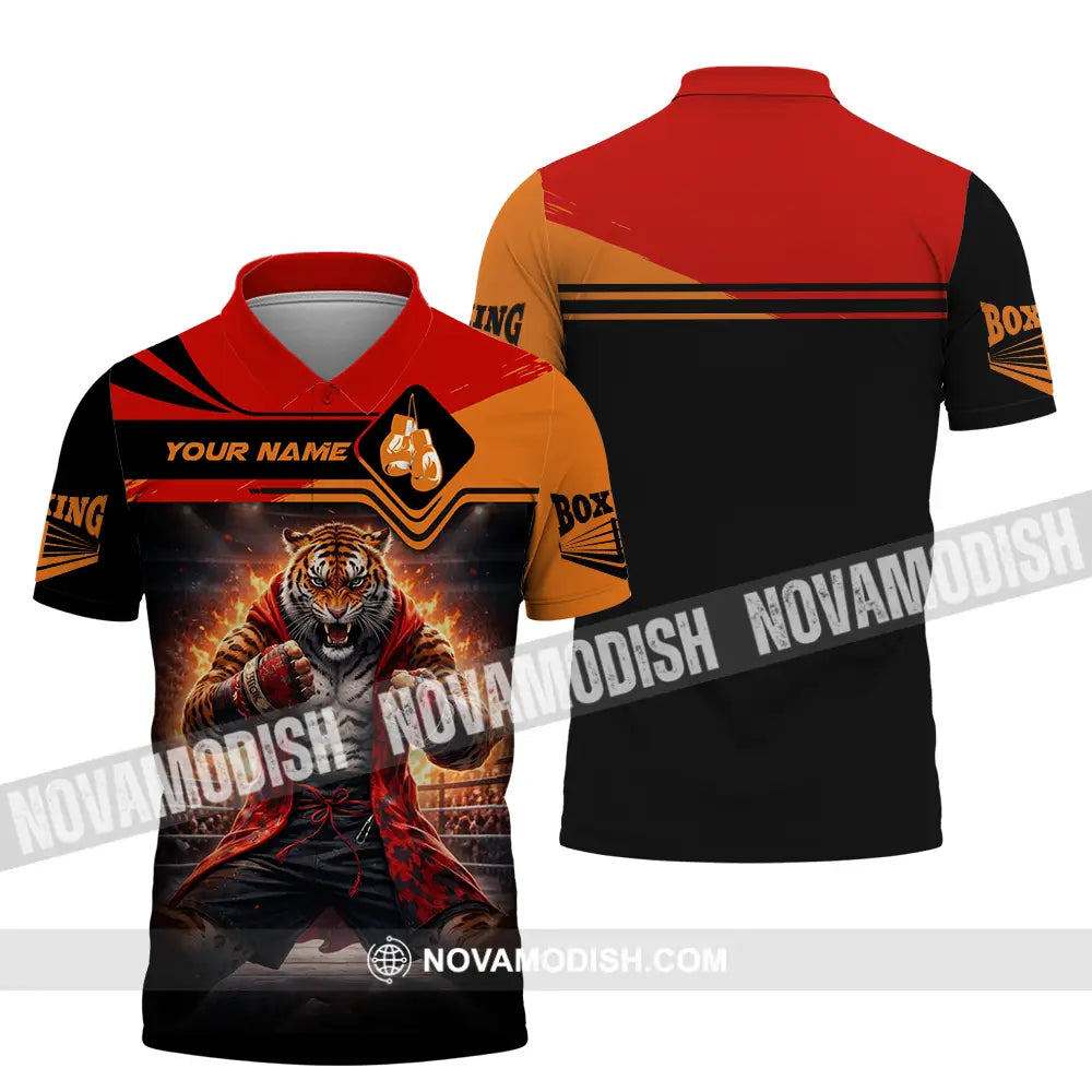 Unisex Shirt - Custom Boxing 3D Shirt Polo Shirt / S T-shirt