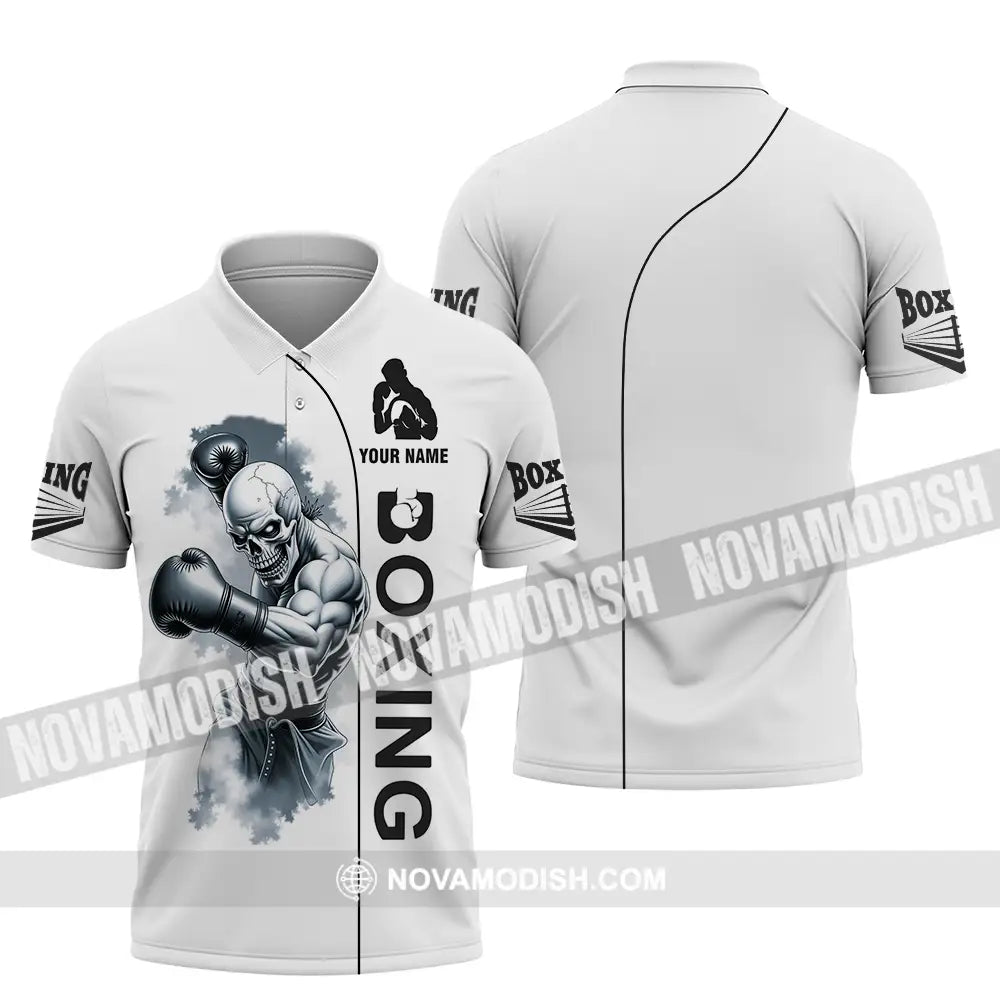 Unisex Shirt - Custom Boxing 3D Shirt Polo Shirt / S T-shirt