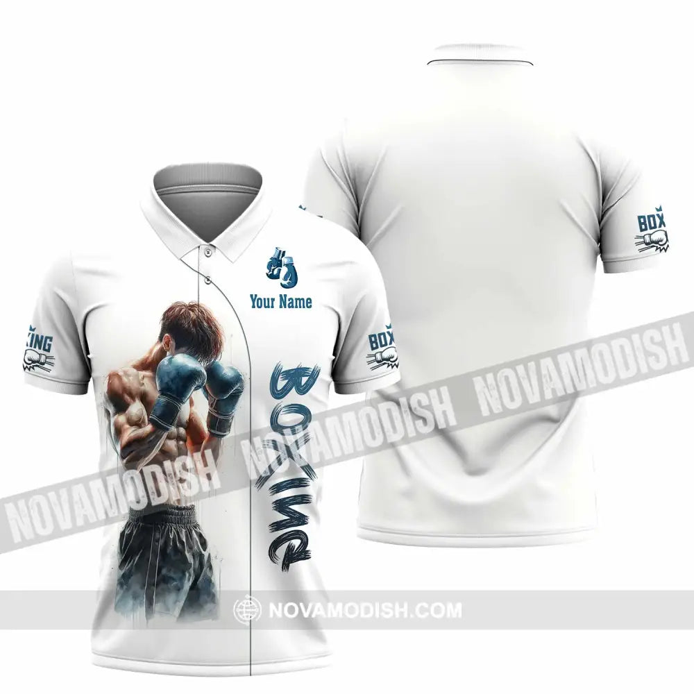Unisex Shirt - Custom Boxing 3D Shirt Polo Shirt / S T-shirt