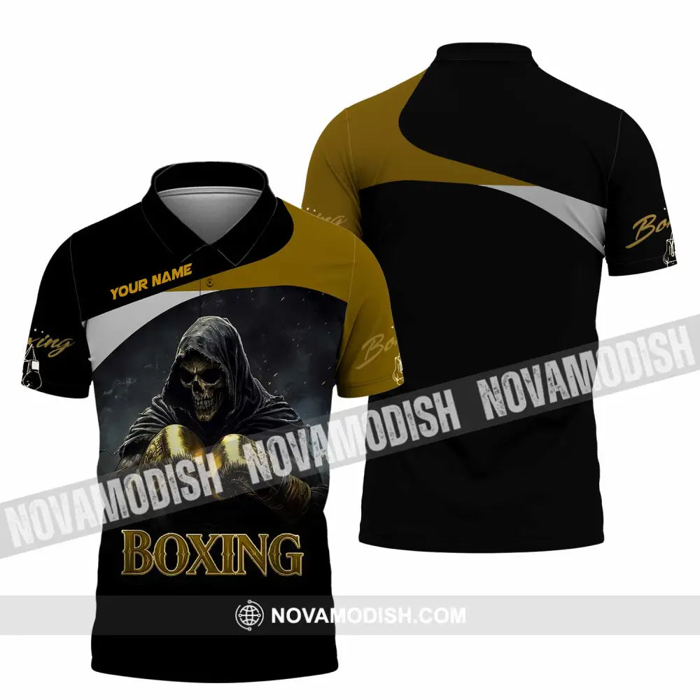 Unisex Shirt - Custom Boxing 3D Shirt Polo Shirt / S T-shirt