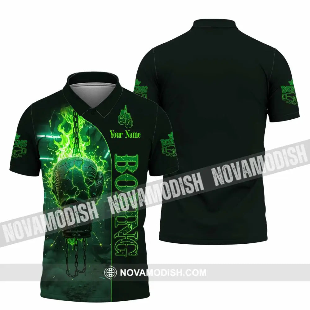Unisex Shirt - Custom Boxing 3D Shirt Polo Shirt / S T-shirt