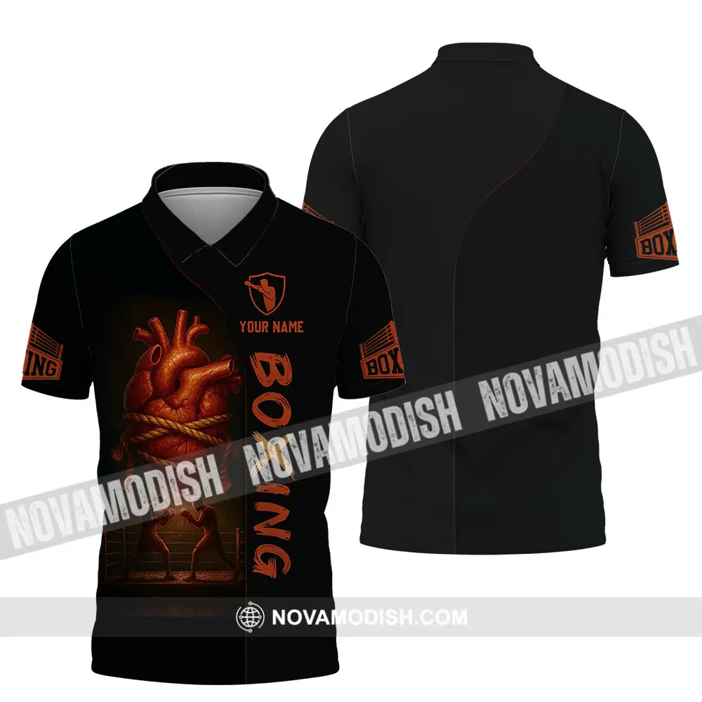 Unisex Shirt - Custom Boxing 3D Shirt Polo Shirt / S T-shirt