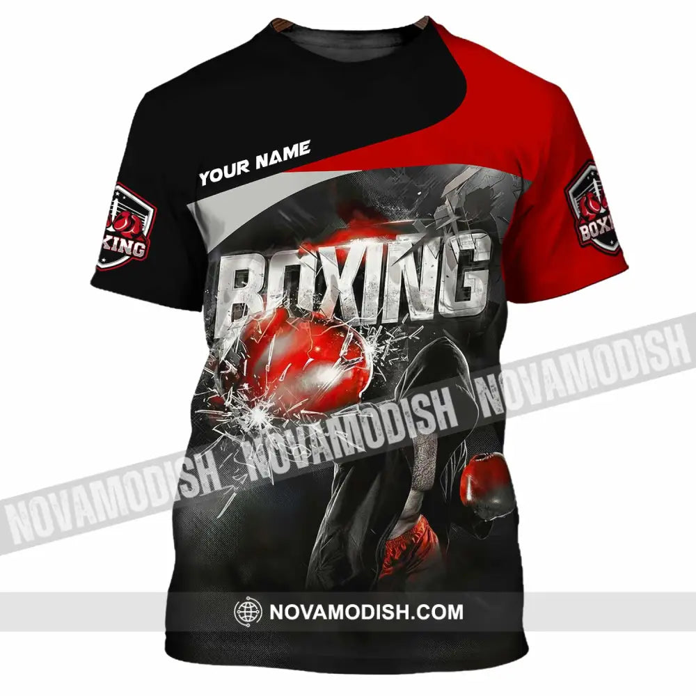 Unisex Shirt - Custom Boxing 3D Shirt T-Shirt / S T-shirt