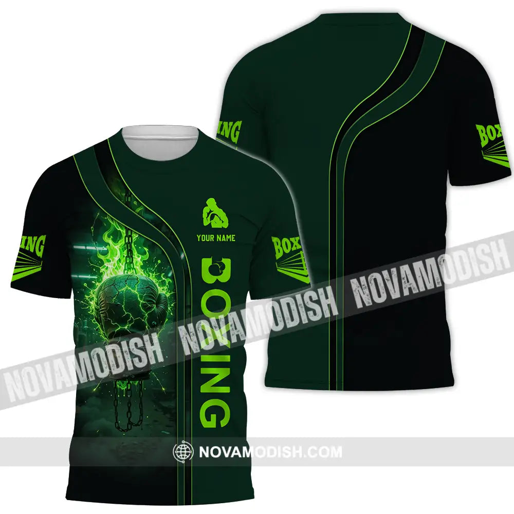 Unisex Shirt - Custom Boxing 3D Shirt T-Shirt / S T-shirt
