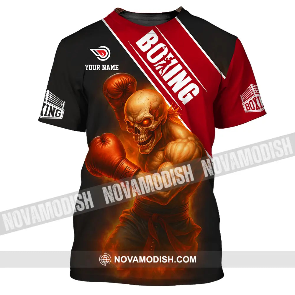 Unisex Shirt - Custom Boxing 3D Shirt T-Shirt / S T-shirt