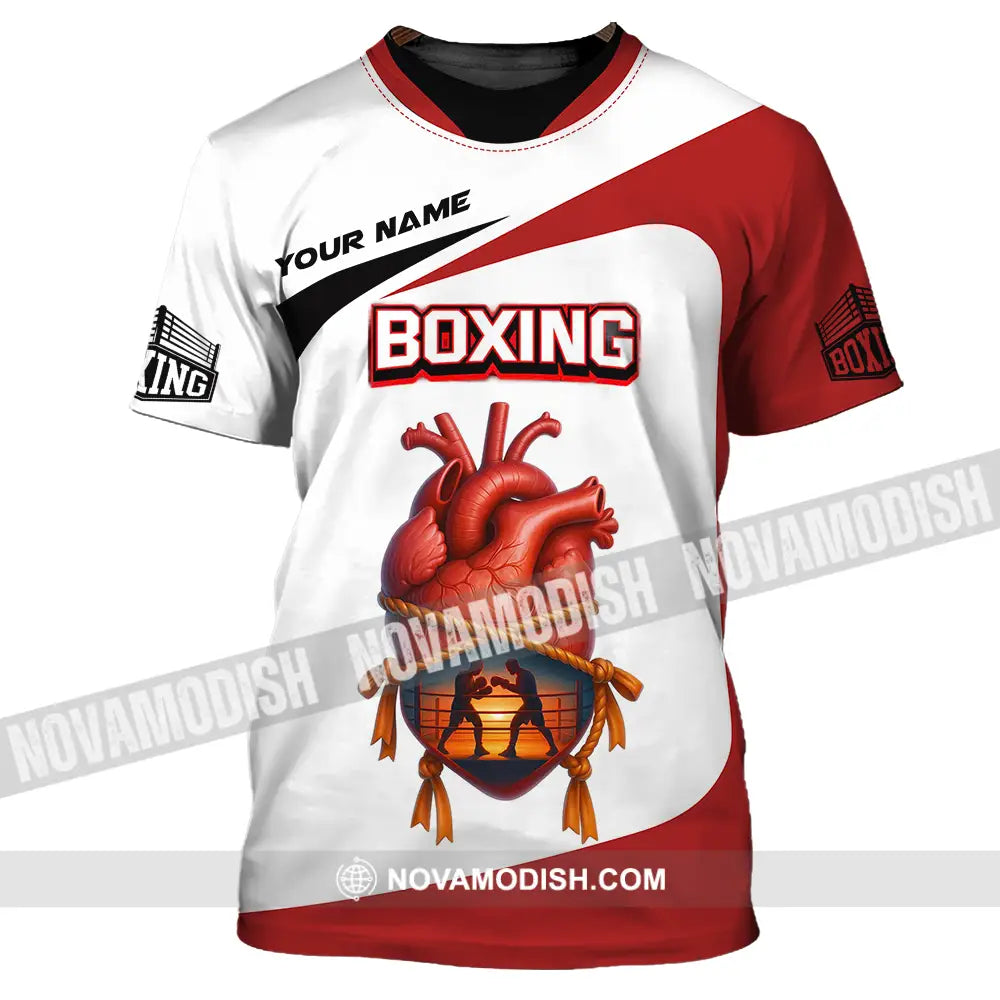 Unisex Shirt - Custom Boxing 3D Shirt T-Shirt / S T-shirt