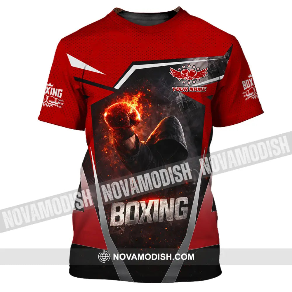 Unisex Shirt - Custom Boxing 3D Shirt T-Shirt / S T-shirt
