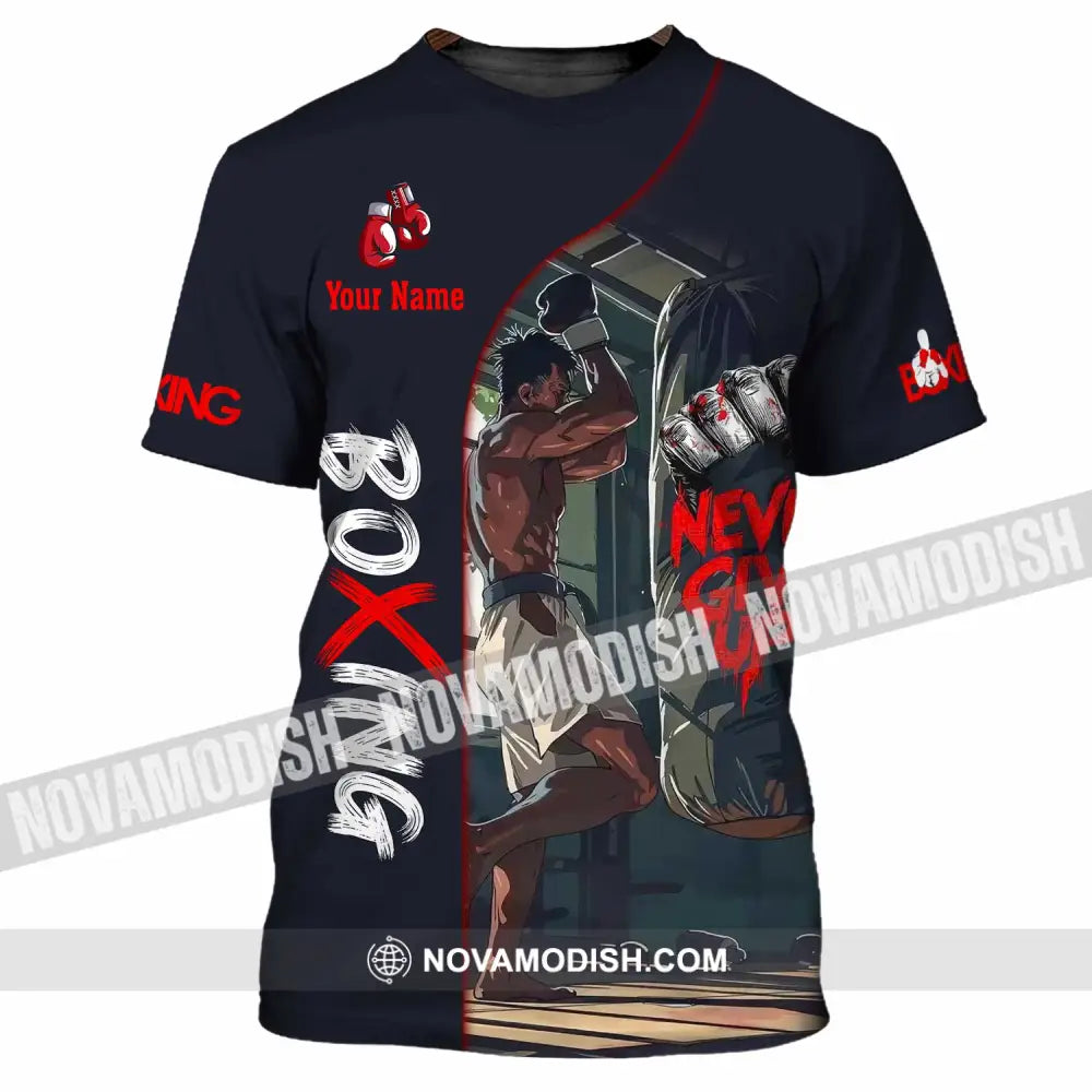 Unisex Shirt - Custom Boxing 3D Shirt T-Shirt / S T-shirt