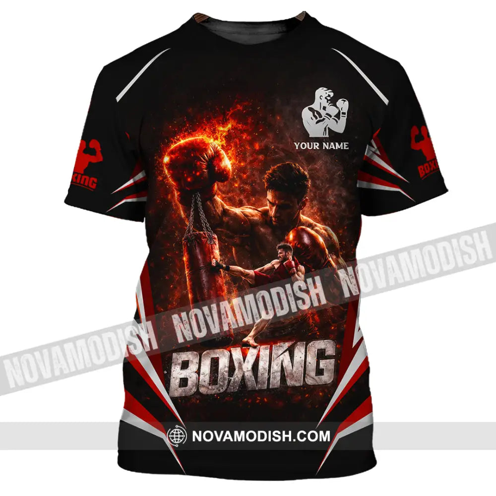 Unisex Shirt - Custom Boxing 3D Shirt T-Shirt / S T-shirt
