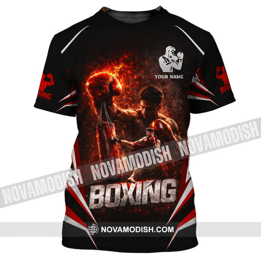 Unisex Shirt - Custom Boxing 3D Shirt T-Shirt / S T-shirt