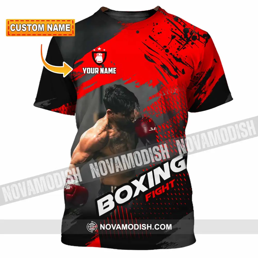 Unisex Shirt - Custom Boxing Fight 3D Shirt - T-shirt