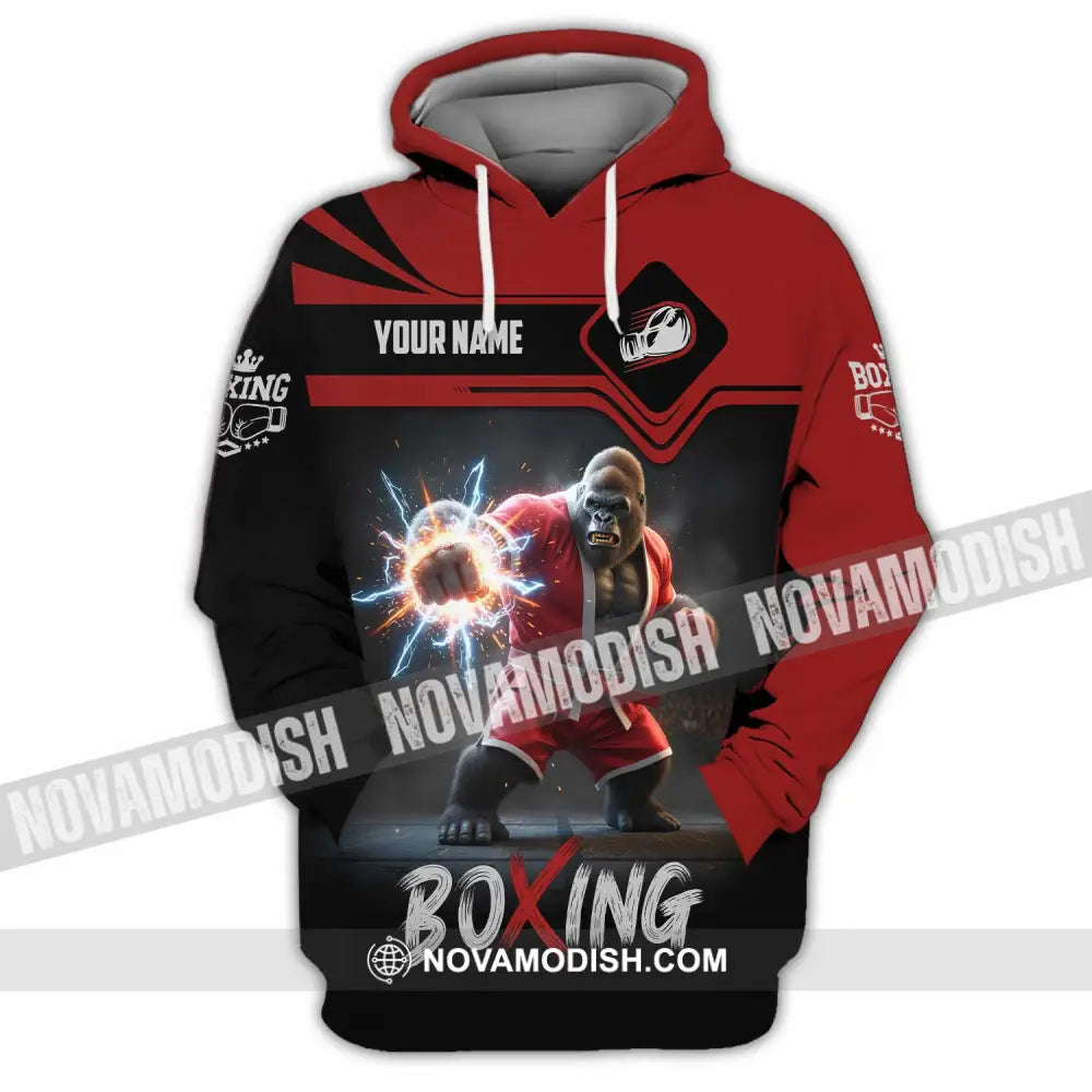 Unisex Shirt - Custom Boxing Shirt Hoodie / S T-shirt