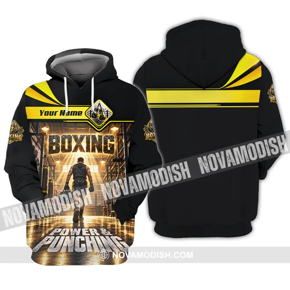 Unisex Shirt - Custom Boxing Shirt - Hoodie / S - T-shirt