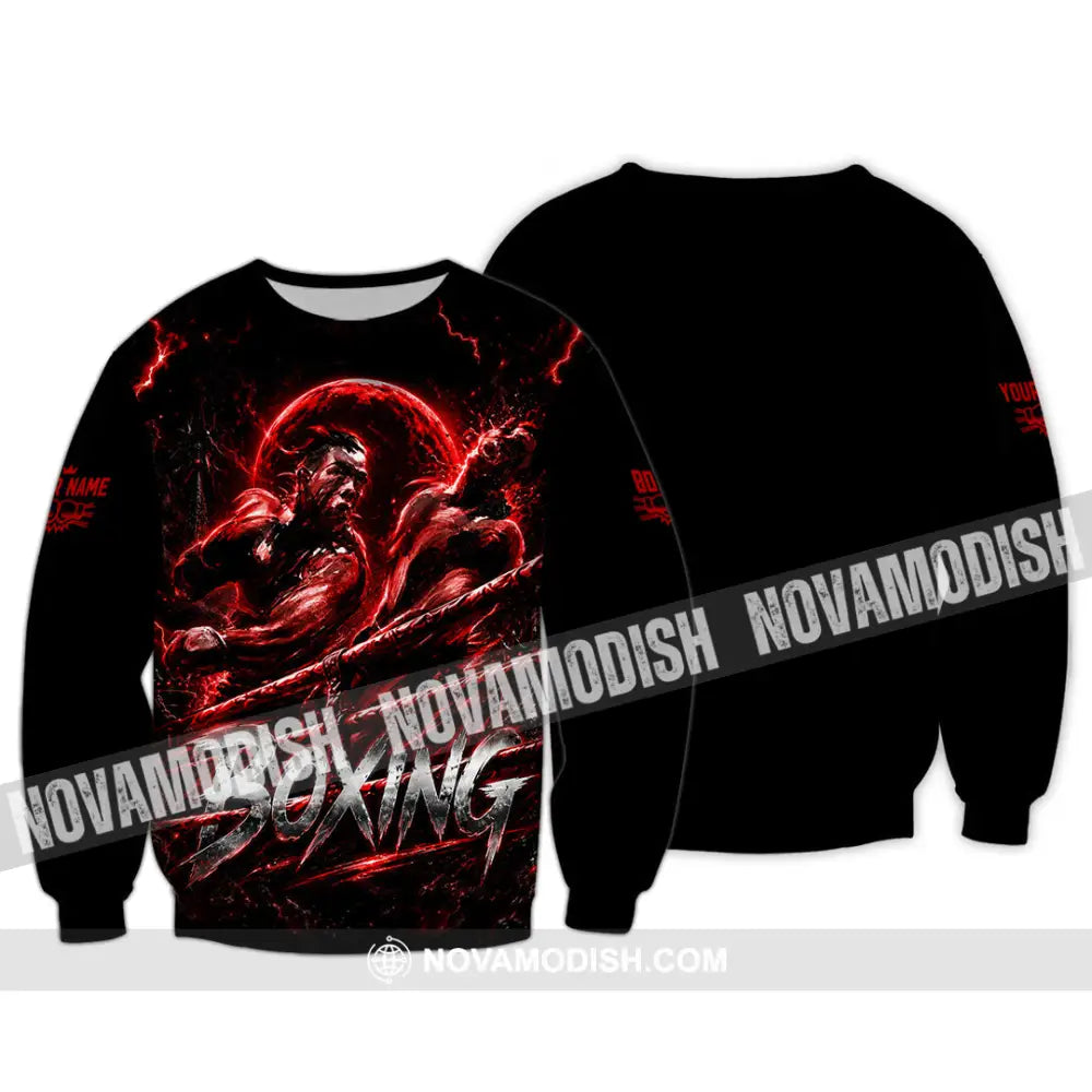 Unisex Shirt - Custom Boxing Shirt - Long Sleeve / S - T-shirt