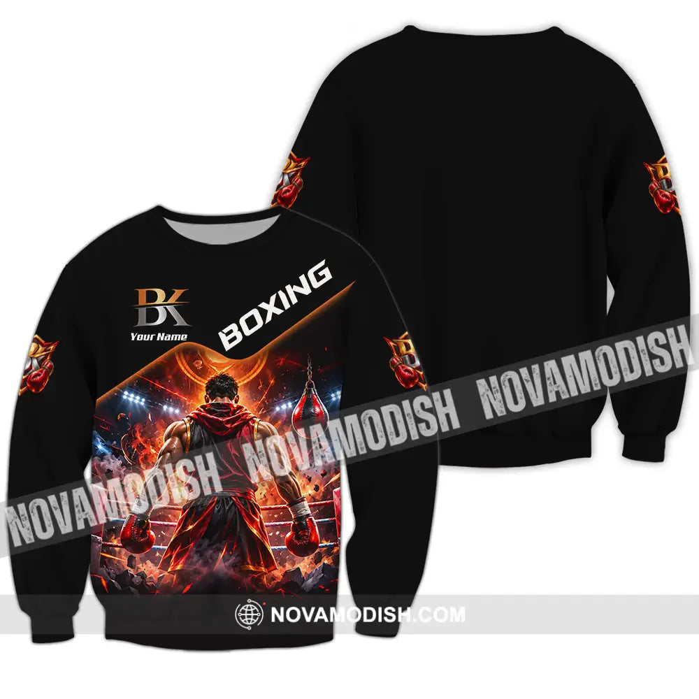 Unisex Shirt - Custom Boxing Shirt - Long Sleeve / S - T-shirt