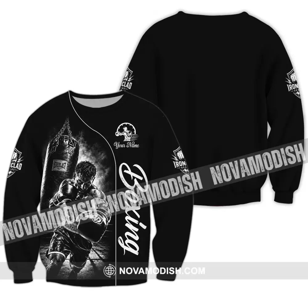 Unisex Shirt - Custom Boxing Shirt - Long Sleeve / S - T-shirt