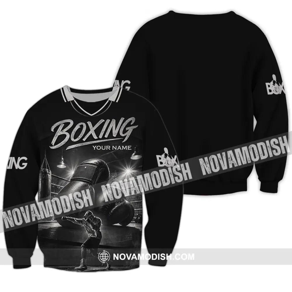 Unisex Shirt - Custom Boxing Shirt - Long Sleeve / S - T-shirt