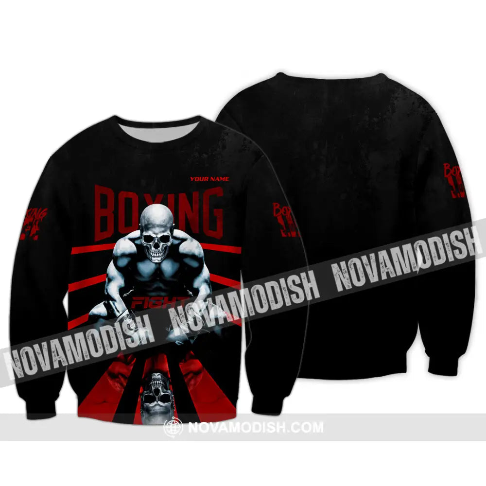 Unisex Shirt - Custom Boxing Shirt - Long Sleeve / S - T-shirt