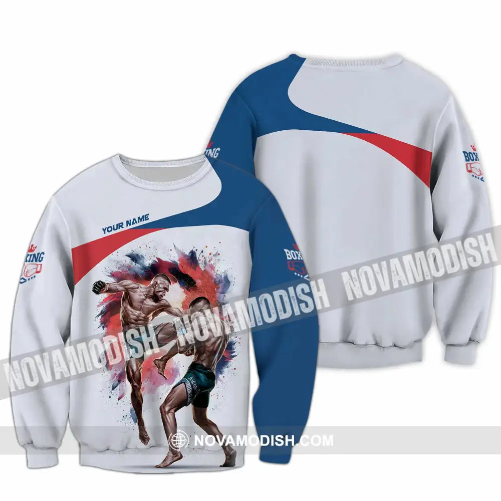 Unisex Shirt - Custom Boxing Lover Shirt Long Sleeve / S T-shirt