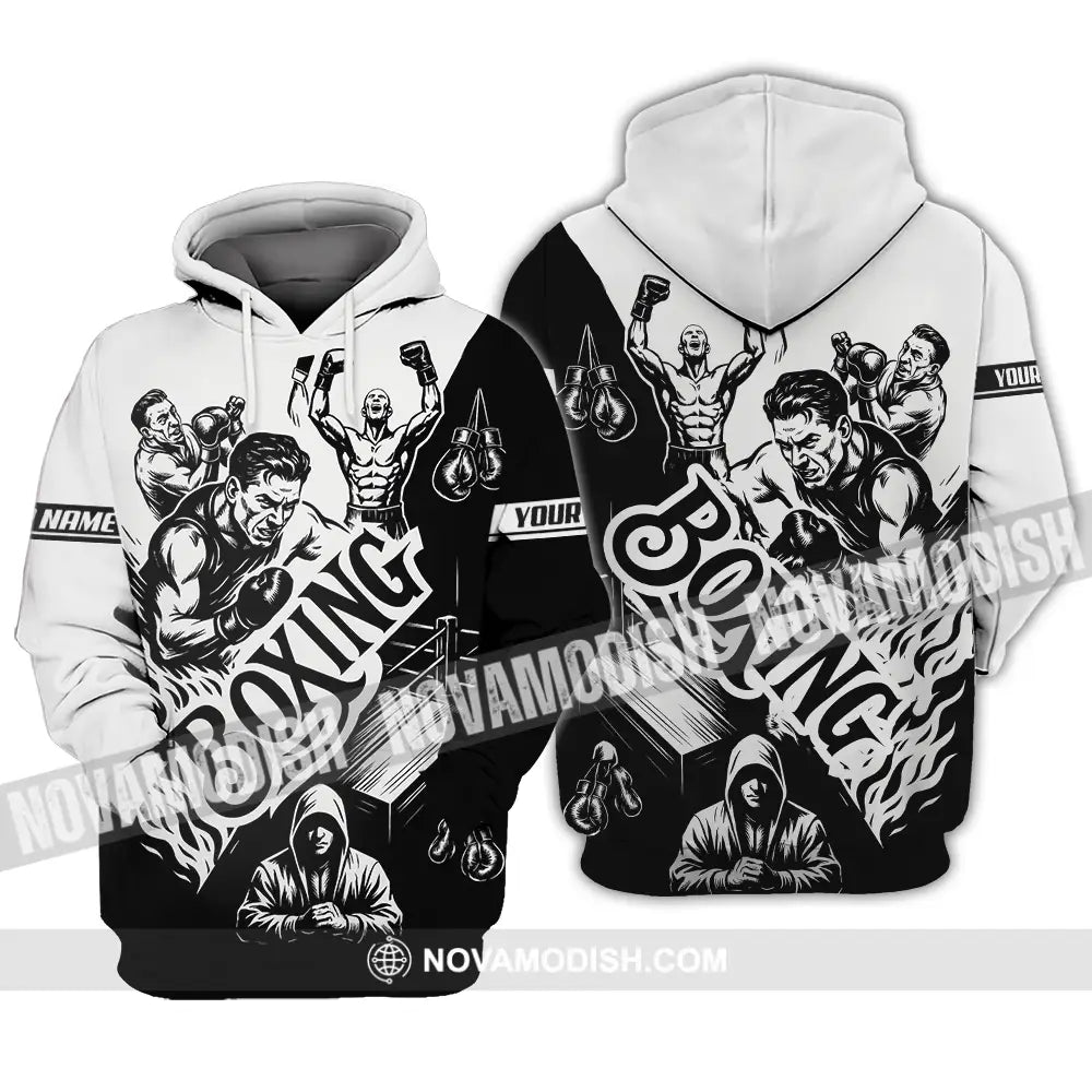 Unisex Shirt - Custom Boxing Men Shirt Hoodie / S T-shirt