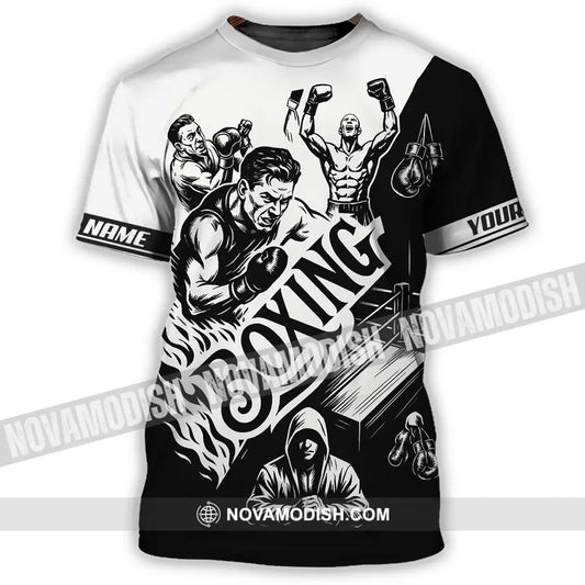 Unisex Shirt - Custom Boxing Men Shirt T-Shirt / S T-shirt