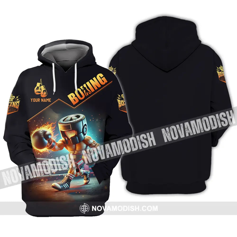 Unisex Shirt - Custom Boxing Player Shirt Hoodie / S T-shirt