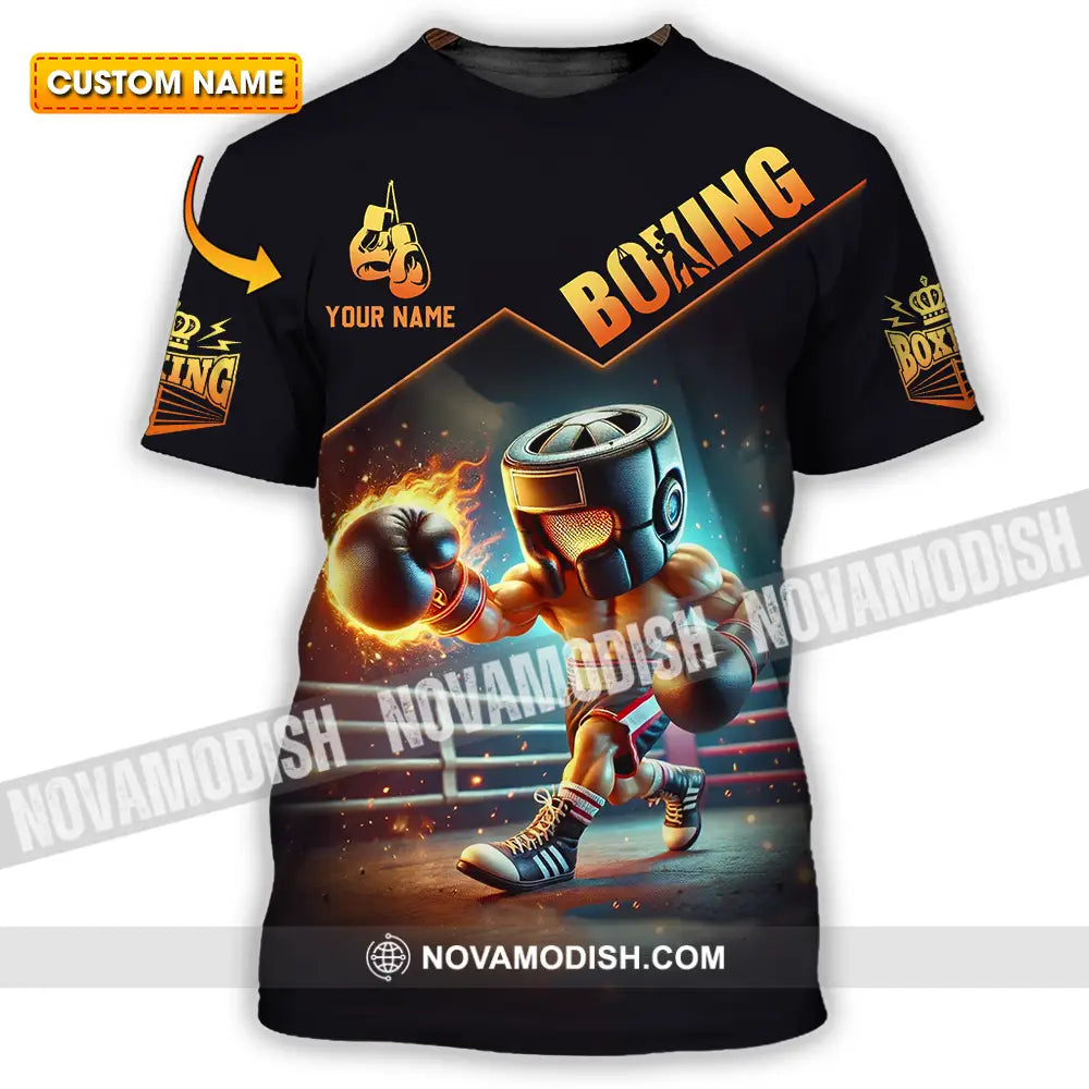 Unisex Shirt - Custom Boxing Player Shirt T-shirt