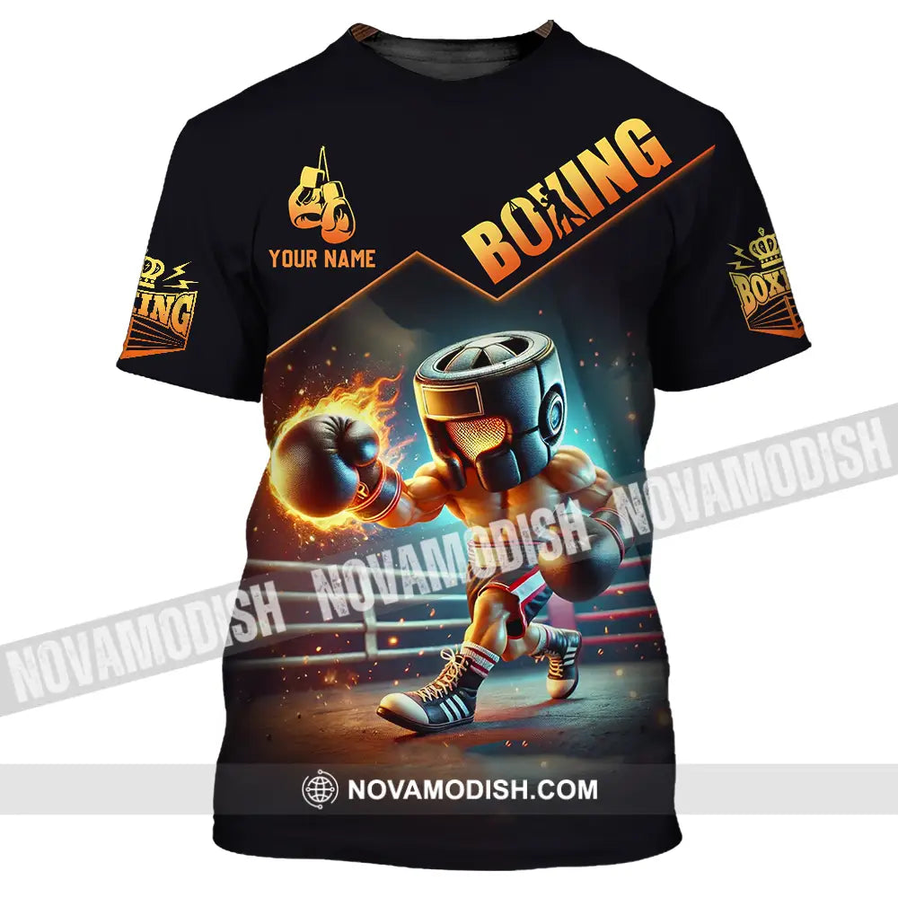 Unisex Shirt - Custom Boxing Player Shirt T-Shirt / S T-shirt