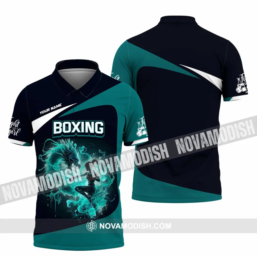 Unisex Shirt - Custom Boxing Shirt Polo Shirt / S T-shirt