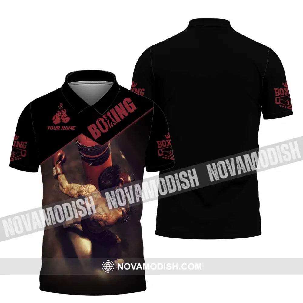 Unisex Shirt - Custom Boxing Shirt Polo Shirt / S T-shirt