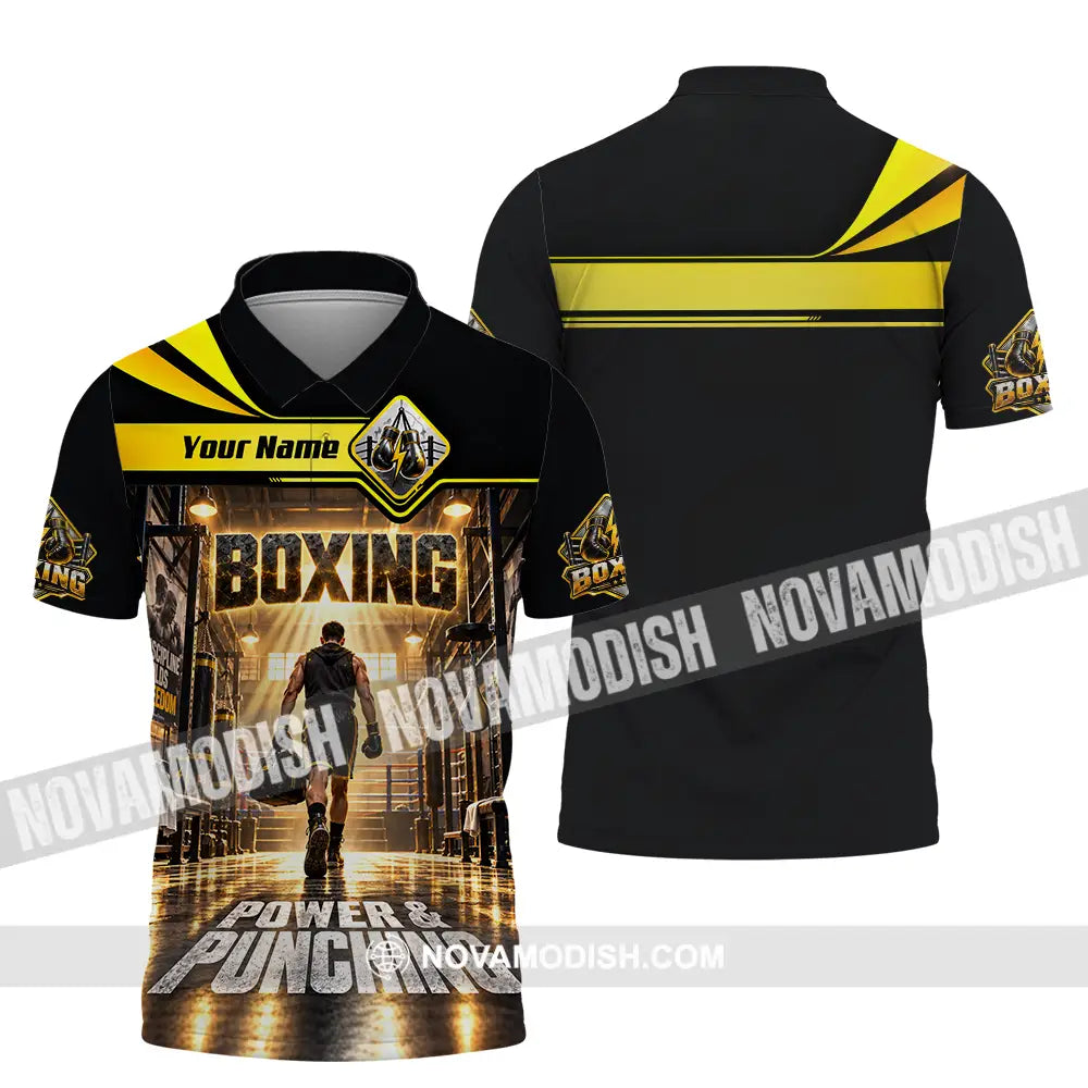Unisex Shirt - Custom Boxing Shirt - Polo Shirt / S - T-shirt