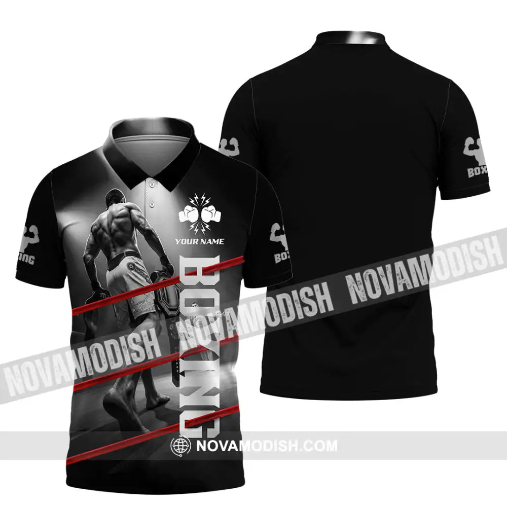 Unisex Shirt - Custom Boxing Shirt - Polo Shirt / S - T-shirt