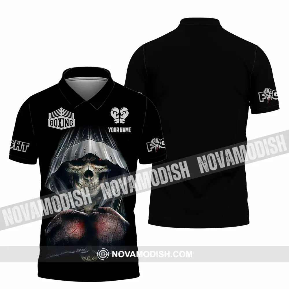 Unisex Shirt - Custom Boxing Shirt Polo Shirt / S T-shirt