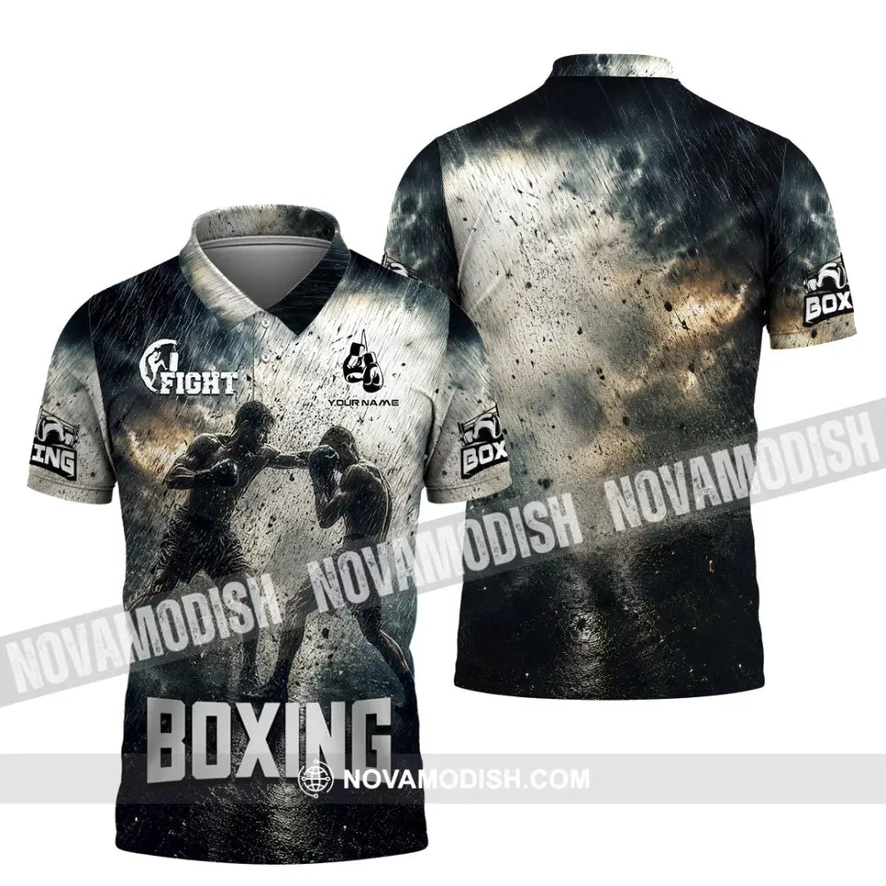 Unisex Shirt - Custom Boxing Shirt - Polo Shirt / S - T-shirt