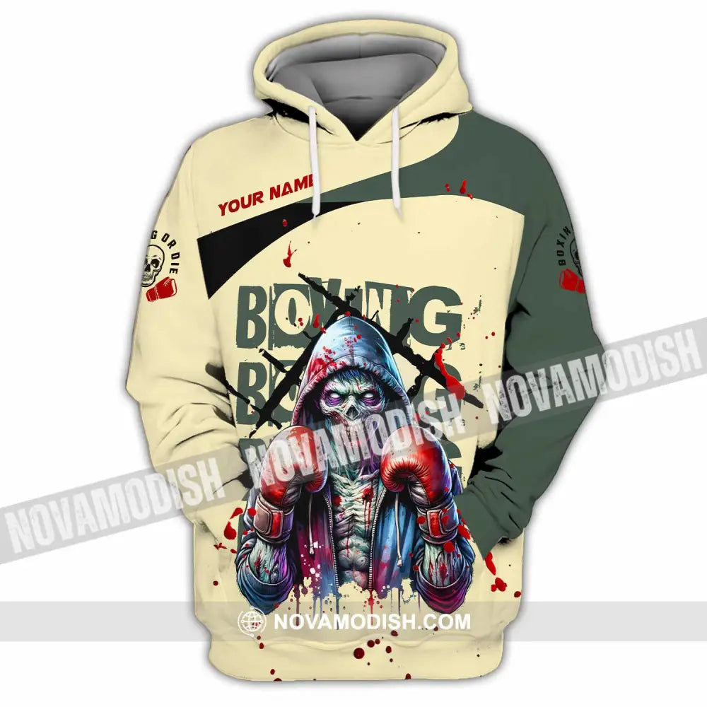 Unisex Shirt - Custom Boxing Sport Shirt Hoodie / S T-shirt