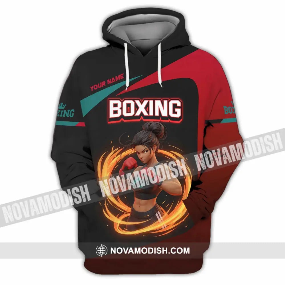 Unisex Shirt - Custom Boxing Sport Shirt Hoodie / S T-shirt
