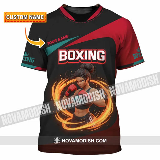 Unisex Shirt - Custom Boxing Sport Shirt T-shirt
