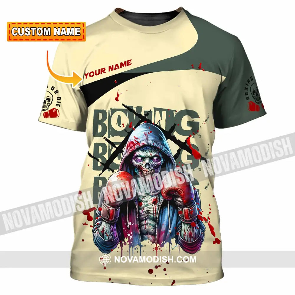 Unisex Shirt - Custom Boxing Sport Shirt T-shirt